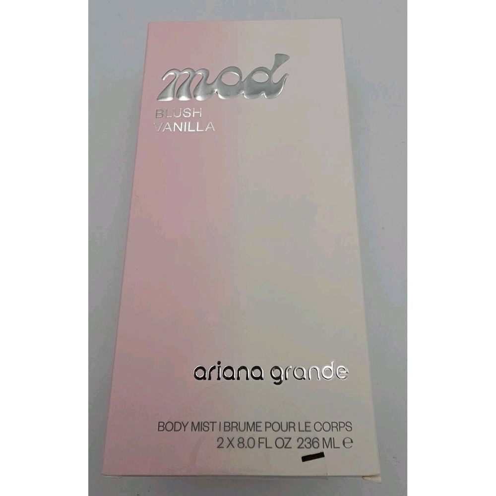 MOD Ariana Grande Blush Vanilla Body Mist Box Set 8 Fl Oz New In Box